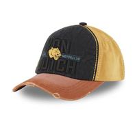 Von Dutch Men's & Women's Adjustable Cap, Xavier Baseball Cap, Black/Yellow/Brown, One Size
