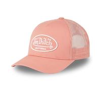 Von Dutch Men's & Women's Adjustable Cap, LOF Trucker Cap, Adjustable with Strapback, Powder pink, One Size