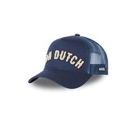 Von Dutch Men's & Women's Adjustable Trucker Cap, Soft, Comfortable and Durable, Blue, One size