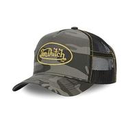 Von Dutch Men's & Women's Adjustable Trucker Cap, Soft, Relaxed Fit & All Seasons, Green, One Size
