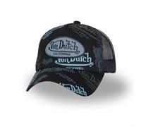 Von Dutch Men's & Women's Cafe Cap, Adjustable Trucker Cap by Snapback