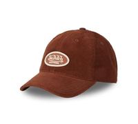 Von Dutch Men's & Women's Cap, Dad Hat 100% Cotton, Adjustable, Brown / White, One Size