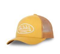 Von Dutch Men's & Women's Cap, LOFB Trucker Cap, Adjustable, yellow/white, One Size