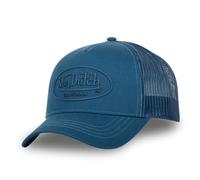 Von Dutch Men's & Women's Cap, LOG Trucker Cap, Adjustable, Blue, One Size