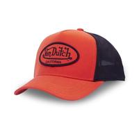 Von Dutch Men's & Women's Cap, Trucker Cap, Adjustable, Red, One size