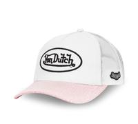 Von Dutch Men's & Women's Cap, Trucker Cap, Glitter Peak, Adjustable, white, One size