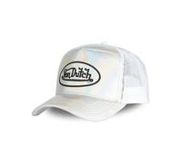 Von Dutch Men's & Women's Cap, Trucker Cap with Hologram Effect, white, One Size