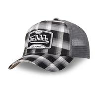 Von Dutch Men's & Women's Cap, Trucker Jack Cap, Adjustable, grey, One Size
