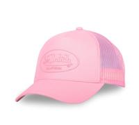 Von Dutch Men's & Women's Log Cap, Adjustable Trucker Cap with Snapback, Pink, One size