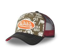 Von Dutch Men's & Women's Pattern, Adjustable Trucker Cap with Snapback