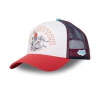 Von Dutch Men's & Women's Surf Cap, Adjustable Trucker Cap with Snapback, Blue, White, Red, Size U, white, One Size