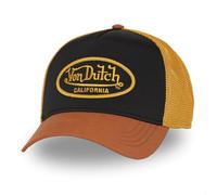Von Dutch Vd/1/ct/poly/06 Cap Orange,Black