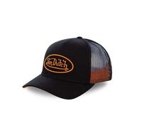 VON DUTCH PERMANENT CAP - BLACK/NEON ORANGE - 100% AUTHENTIC