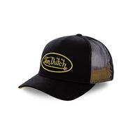 VON DUTCH PERMANENT CAP - BLACK/NEON YELLOW - 100% AUTHENTIC BRAND NEW