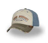 VON DUTCH - RETRO SKULL CAP - BLUE/GREEN - 100% AUTHENTIC BRAND NEW