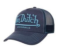 Von Dutch Riverside Trucker CapDutch Baseball Cap Curved Brim (One Size - Blue)