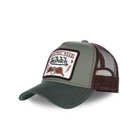 Von Dutch Men's & Women's Adjustable Cap, Trucker Cap, Athletic, Casual Fit & All Seasons, Green, One Size
