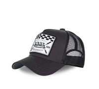 VON DUTCH SQUARE TRUCKER CAP BLACK 100% AUTHENTIC