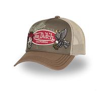 Von Dutch Trucker Cap Patches Brown/Grey