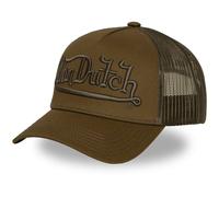 Von Dutch Trucker Mesh Snapback Cap - 3D LOGO olive - One Size