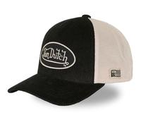 Von Dutch Trucker Mesh Snapback Cap OVAL PATCH Cord black - One Size