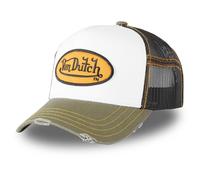 Von Dutch Trucker Mesh Snapback Cap - VINTAGE white - One Size
