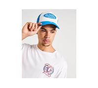 Von Dutch Tampa Oval Patch Foam Trucker CapDutch Baseball Cap Curved Brim (One Size - Light Blue)
