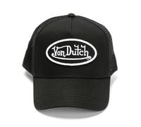 Von Dutch Unisex Staple Trucker Black/Green Caps Cotton - One Size