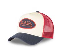 Von Dutch Men's & Women's Adjustable Cap, Original and Comfortable Trucker Cap, beige, One Size