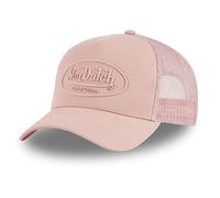 Von Dutch Men's & Women's Adjustable Cap, Logo Trucker Cap, pale pink, One Size