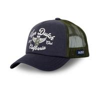 Men's & Women's Adjustable Trucker Cap, All Seasons, Multi-Sport and Soft, Grey / blue, One Size