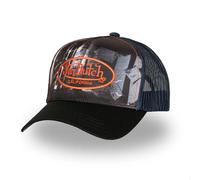 Von Dutch Men's & Women's Adjustable Snapback Cap, Blue, Size TU