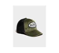 Von Dutch Velvet Trucker Cap - Green One Size