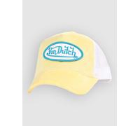 Von Dutch Velvet Trucker Cap yellow Uni