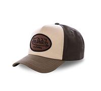 Von Dutch Vondutch Jacks Baseball Cap with Brown Patch, One Size