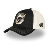 Von Dutch Wild Children's Cap, Boys & Girls Trucker Cap, Adjustable by Snapback, Black/Beige, One Size