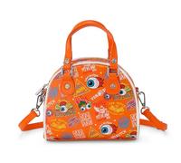 Von Dutch Womens Jax Bowling Bag - Stylish Women's Handbag with Adjustable Strap, Spacious Interior, and Iconic Logo Design, Orange