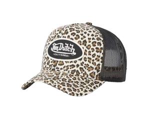 Von Dutch Womens/Ladies Leopard Print Trucker CapOne Size Leopard GT59327