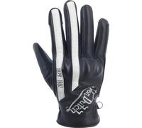 Von Dutch X Helstons Hawk Motorcycle Gloves, black-white, size M L for Men