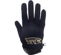 Von Dutch X Helstons Silver Motorcycle Gloves, size 12