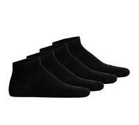 Von Jungfeld Unisex Sneaker Socks, 4-Pack - Essentials Sneaker, Solid Color