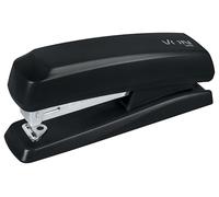 VON Leitz Stapler, Holds 20 Sheets, Compact Size Stapler, Ideal for Home, Office or School, Metal and Plastic, Black, 56200095