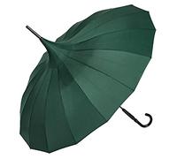 VON LILENFELD® Women's Charlotte Pagoda Umbrella Umbrella, Green, 87/90, Classic