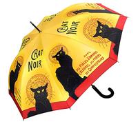 VON LILIENFELD Automatic Umbrella Women Art Cat Motif Chat Noir