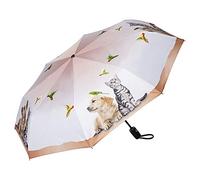 VON LILIENFELD® Folding Pocket Umbrella Automatic Lightweight auto openTelescopic Motif Women Men Children Animal Life