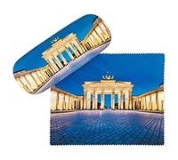 VON LILIENFELD Glasses Case Brandenburg Gate Berlin Present Cleaning Cloth Spectacle Cases Lightweight Stable