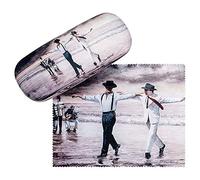 VON LILIENFELD Glasses Case Theo Michael: Sirtaki Present Cleaning Cloth Spectacle Cases Lightweight Stable Art