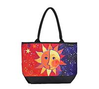VON LILIENFELD Handbag Rosina Wachtmeister Sole Art Design Shopper Dimensions L 42 x H 30 x D 15 cm Beach Bag Handbag Office, multicoloured, Contemporary