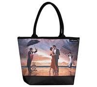VON LILIENFELD Handbag Theo Michael: Hommage to the Singing Butler Art Design Shopper Dimensions L 42 x H 30 x D 15 cm Beach Bag Handbag Office, multicoloured, Contemporary