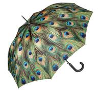 VON LILIENFELD® Umbrella Automatic Women Motif Peacock